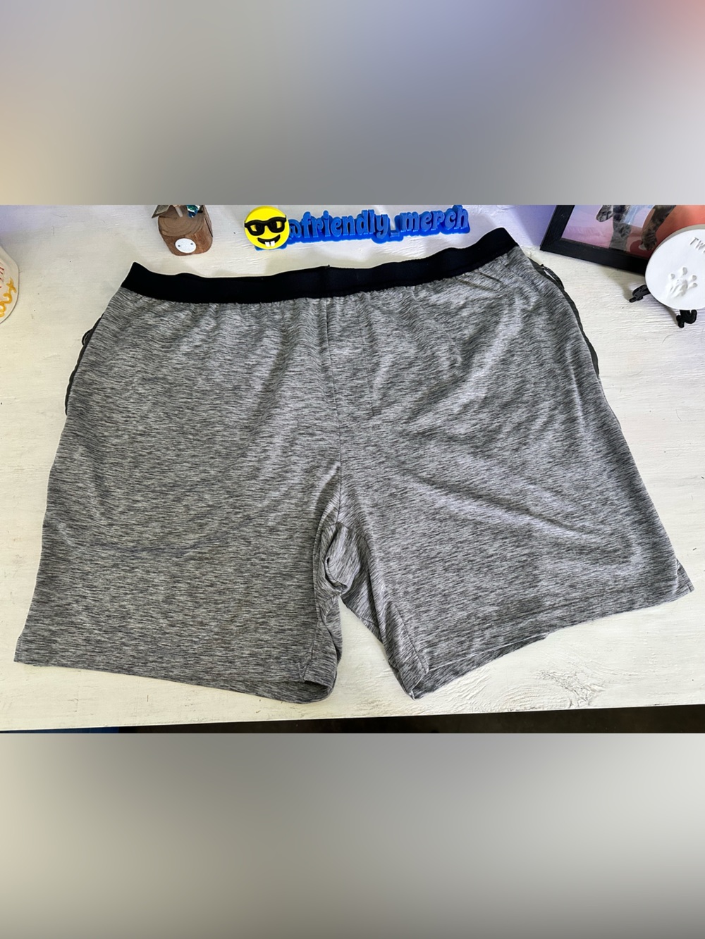Columbia Sportswear Company Men's Athletic Heather Grey French Terry Shorts